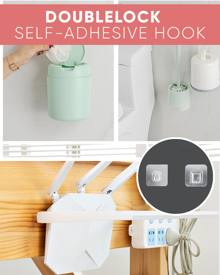 DoubleLock Self-adhesive Hook