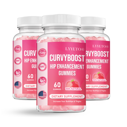 Lyyeto®  CurvyBoost Hip Enhancement Gummies Limited Offer 4