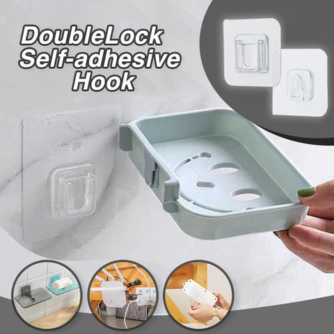 DoubleLock Self-adhesive Hook