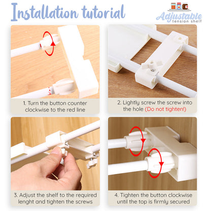 Adjustable Tension Shelf