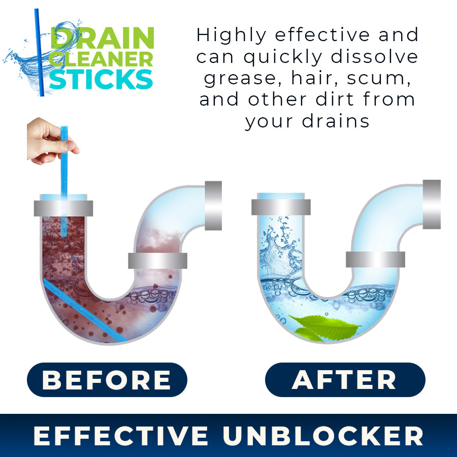 Drain Cleaner Sticks (12PCS)